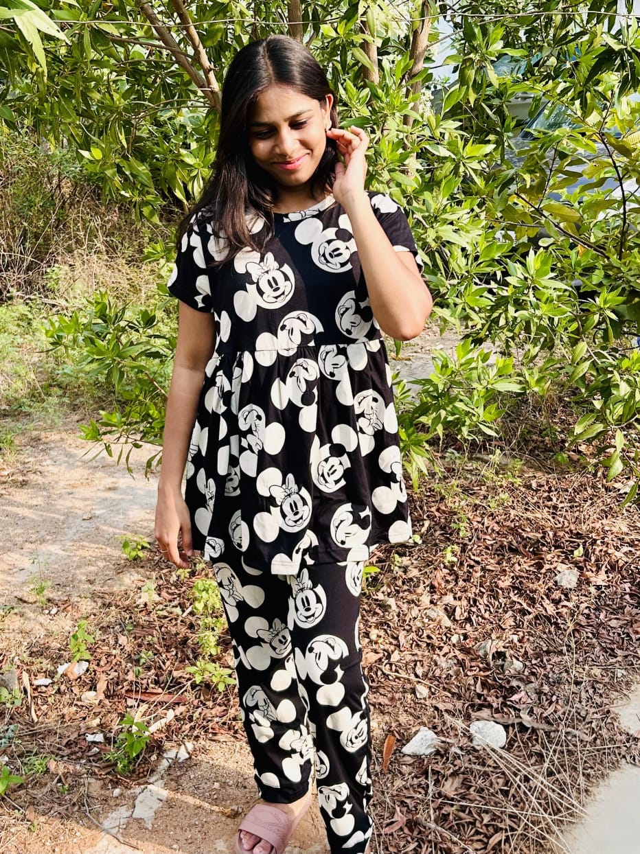 Micky Mouse Peplum