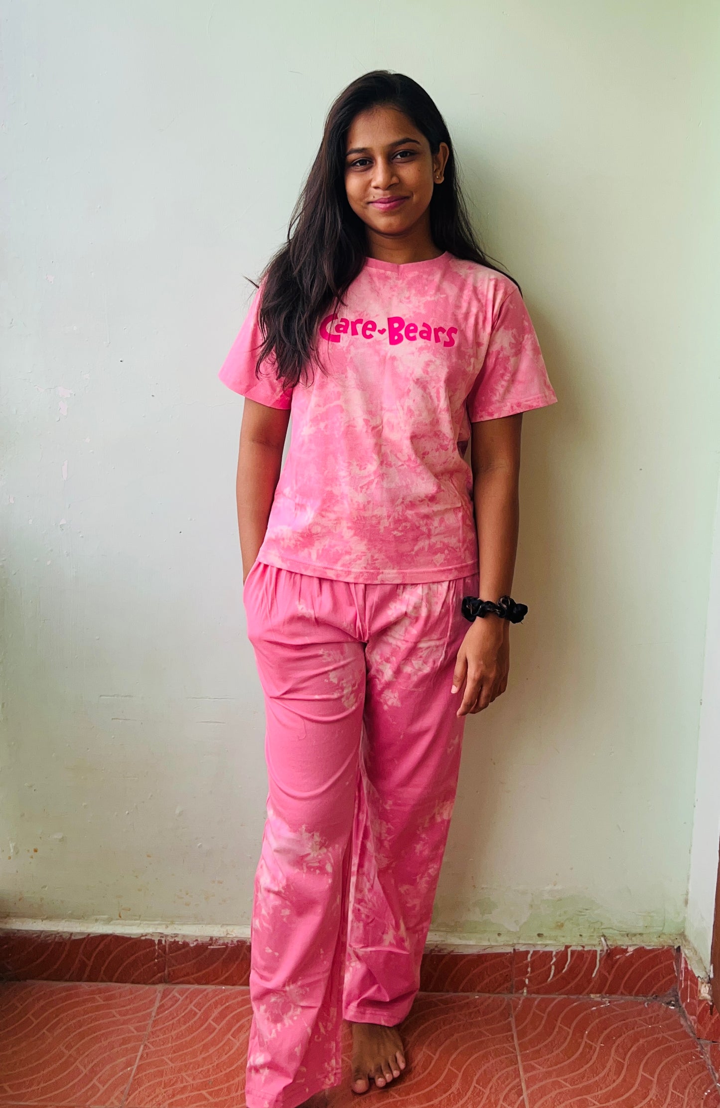 Pink Tie and Dye co ord set
