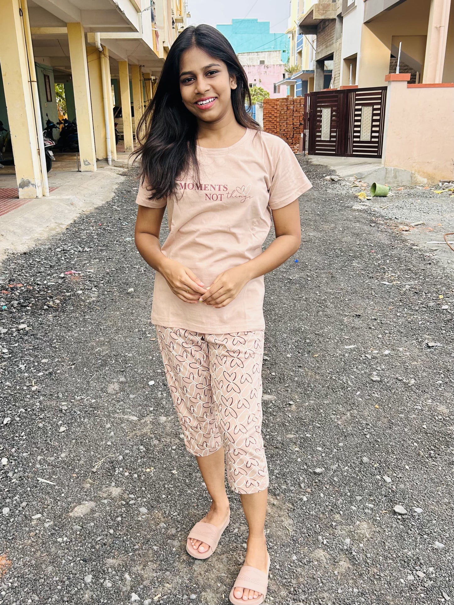 Sandal Tshirt with 3/4th Pant