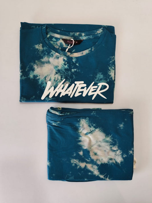 Sky Blue Tie and Dye co ord set