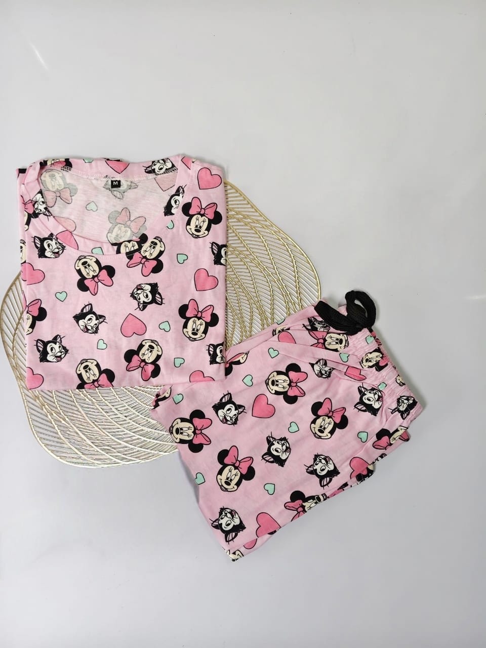 Pink Mickey Womens Co Ord Set