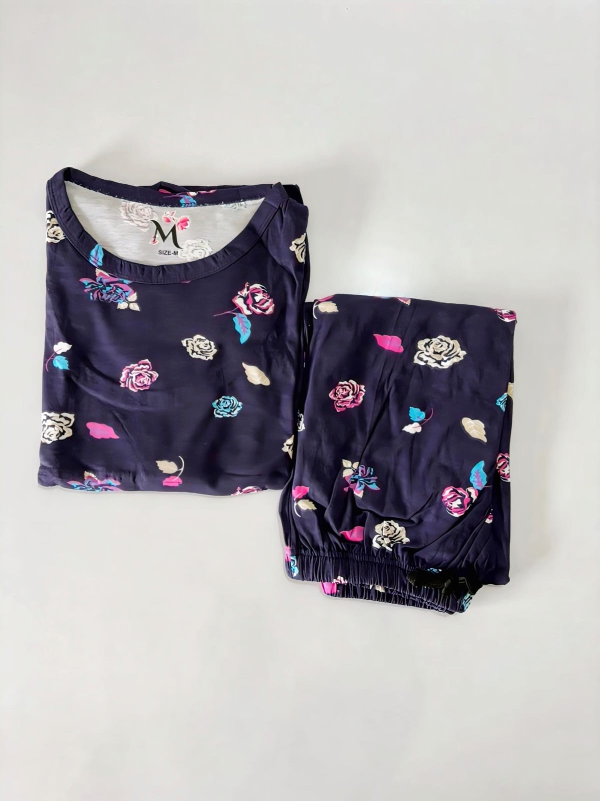 Blue Rose Feeding Peplum Set