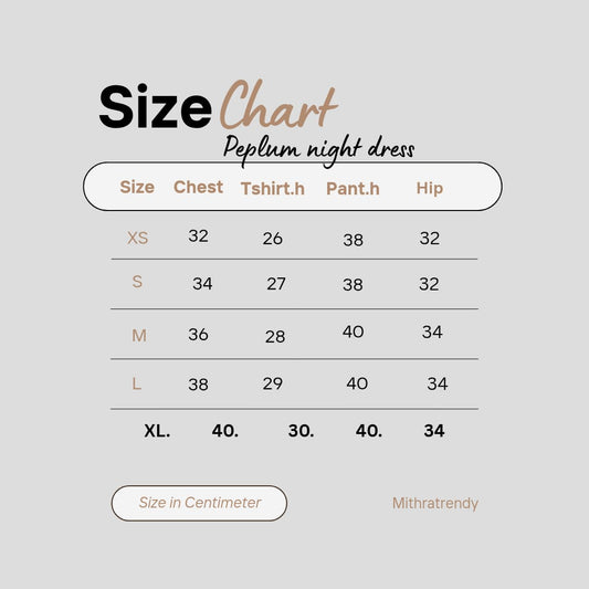 Ash Heart Feeding Peplum Sets