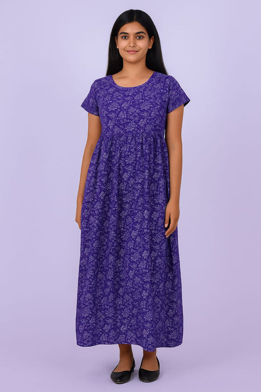 Purple Non Feeding Frock
