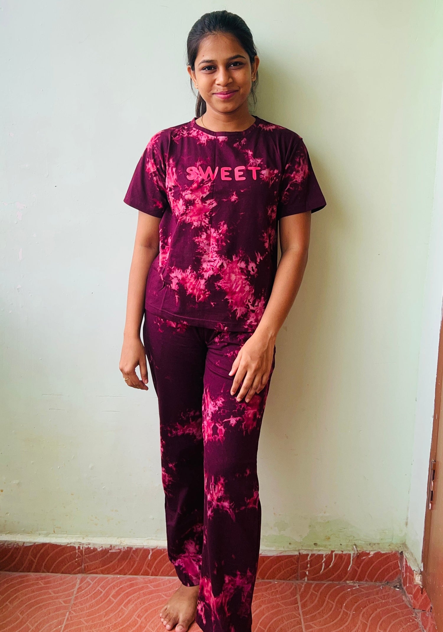 Tie And Dye Co Ord Set