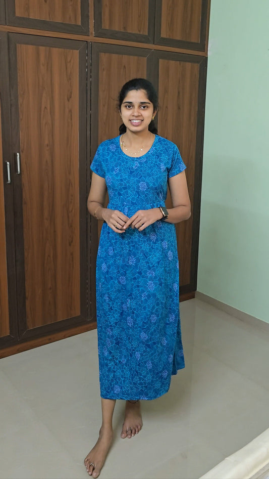 Blue Daisy Non Feeding Frock