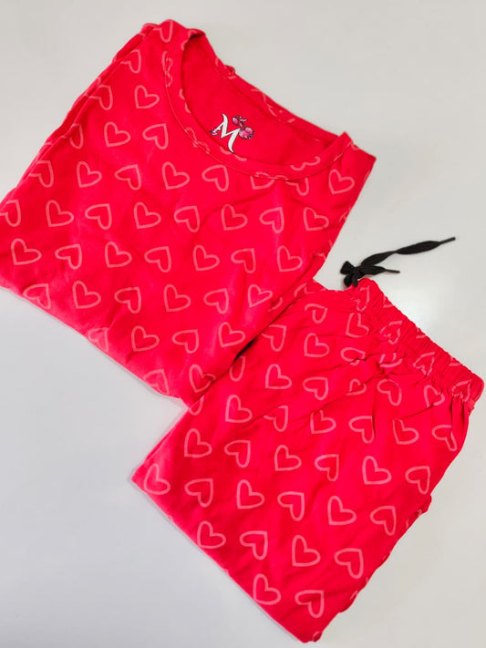 Red Heart Peplum