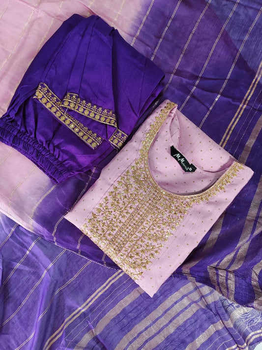 Kurti With Pant & Dupatta