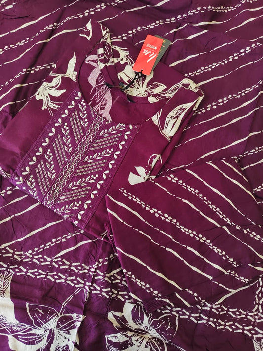 Reyon Kurti Set