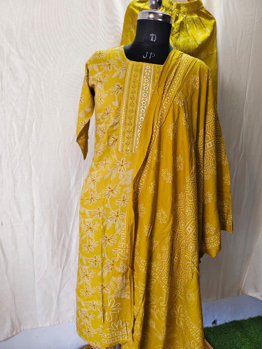 Reyon Kurti Set