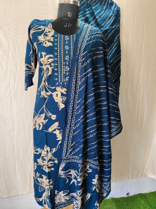 Reyon Kurti Set