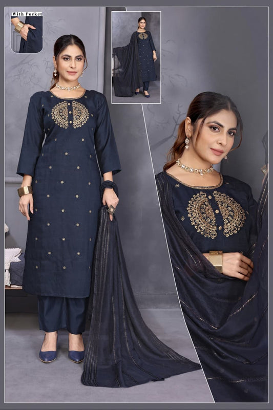Vichithra Silk Grand Kurti