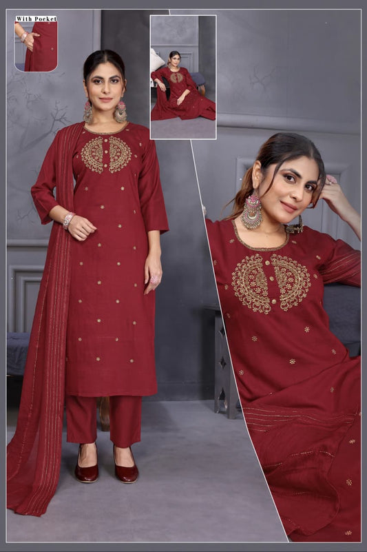 Vichithra Silk Grand Kurti