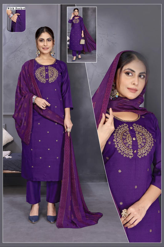 Vichithra Silk Grand Kurti