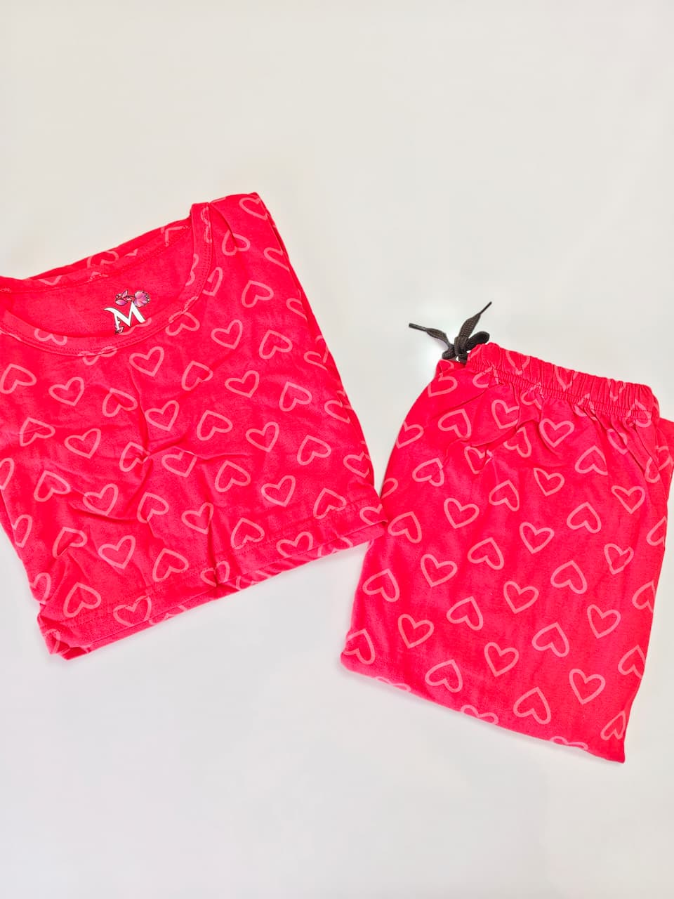 Red Heart Feeding Peplum Sets
