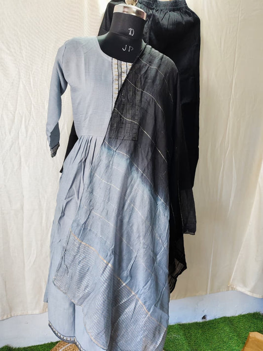 Vertican Silk Umbrella Kurti