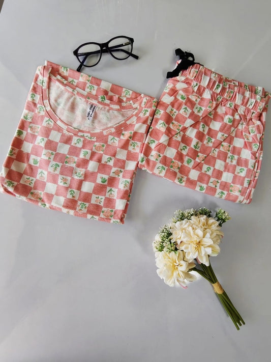 Checked Womens Co Ord Set