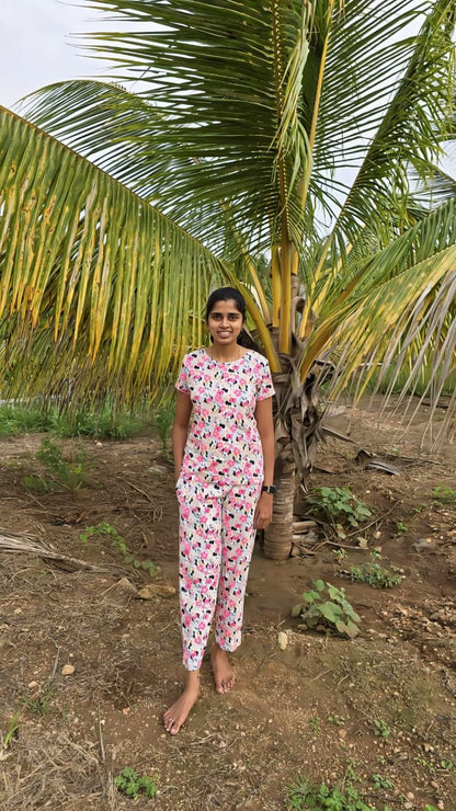 Micky Mouse Womens Co Ord Set