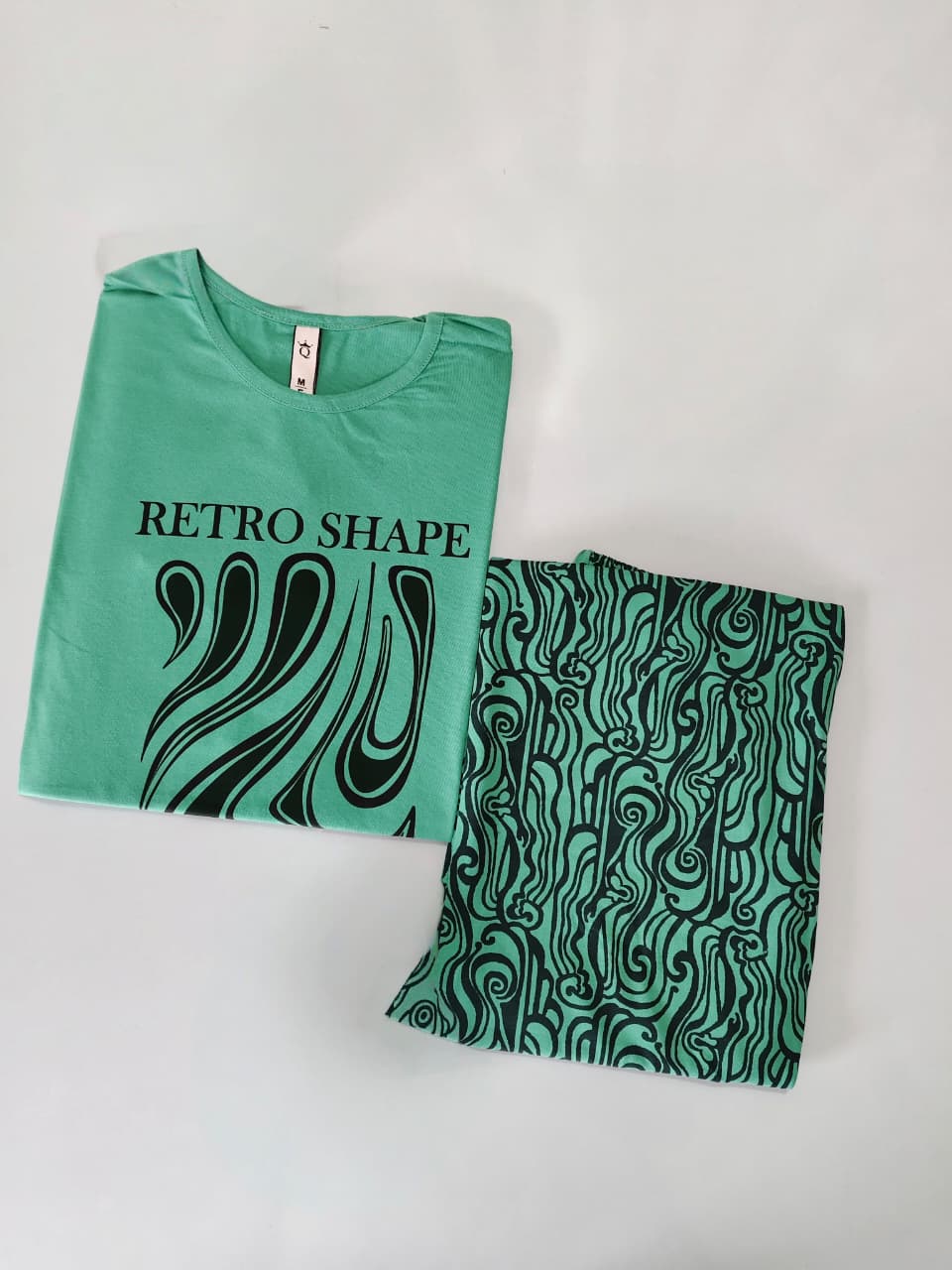 Womens Contrast Night Dress Set