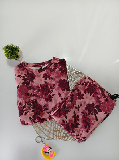 Onion Pink Feeding Night Dress