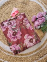 Onion Pink Floral Print 2tier Feeding Maxi - Image 2