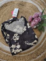 Reyon Ash Colour Floral 2tier Feeding Maxi - Image 2