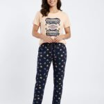 Premium Pyjamas Set- Sandal & Blue