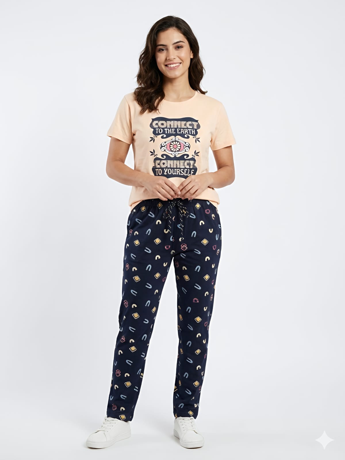WhatsApp Image 2026-03-06 at 1.38.55 PM Premium Pyjamas Set- Sandal & Blue - Image 1