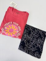 Premium Pyjamas Set- Pink & Blue - Image 2