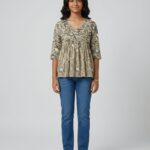 Avaasa Short Umbrella Only Top - Ash