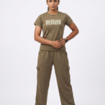 Cargo type Co Ord Set - Green Shade
