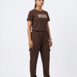 Cargo type Co Ord Set - Maroon